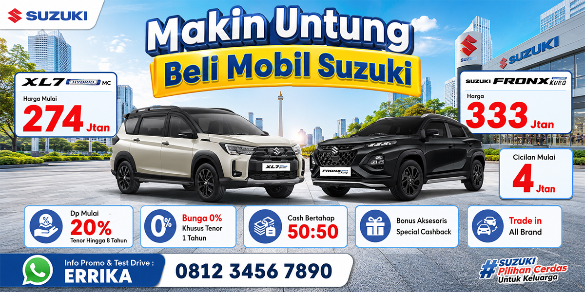 PROMO SUZUKI XL7 FRONX HYBRID DEPOK